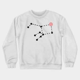 Uttara Bhadrapada Nakshatra Hindu Vedic Sidereal Astrology Constellation Crewneck Sweatshirt